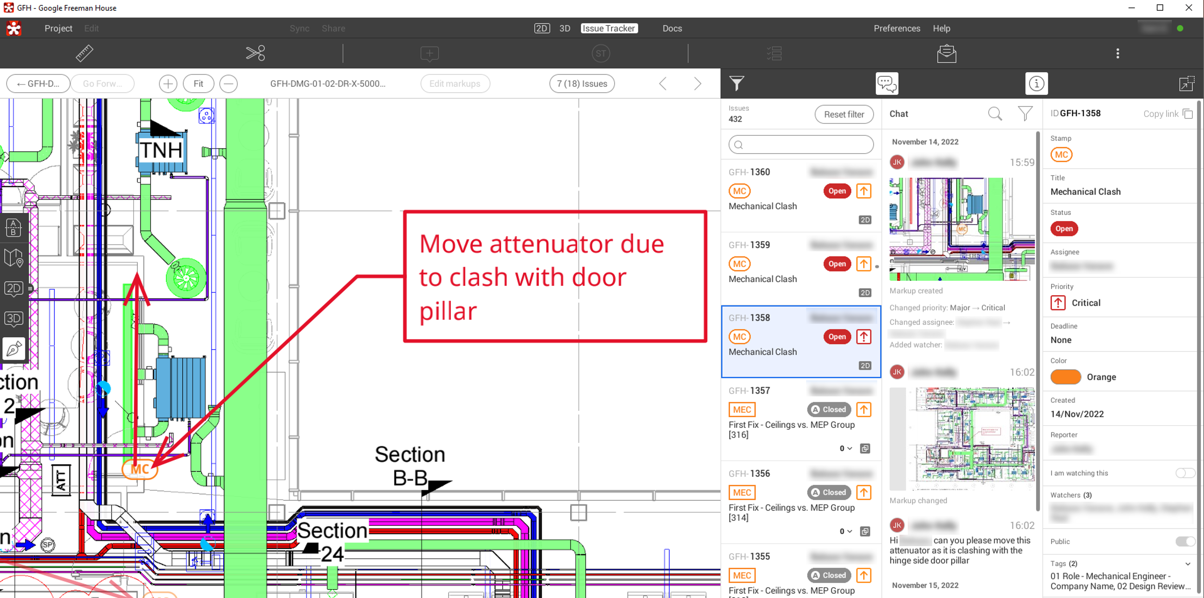 Google_Revizto Clash Detection_Issues